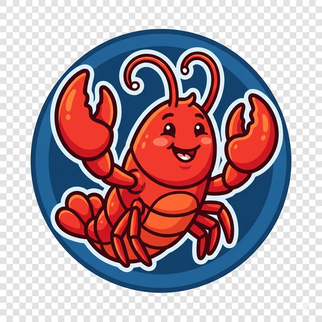 暴力蝦 AI 遊戲輔助品牌 Logo